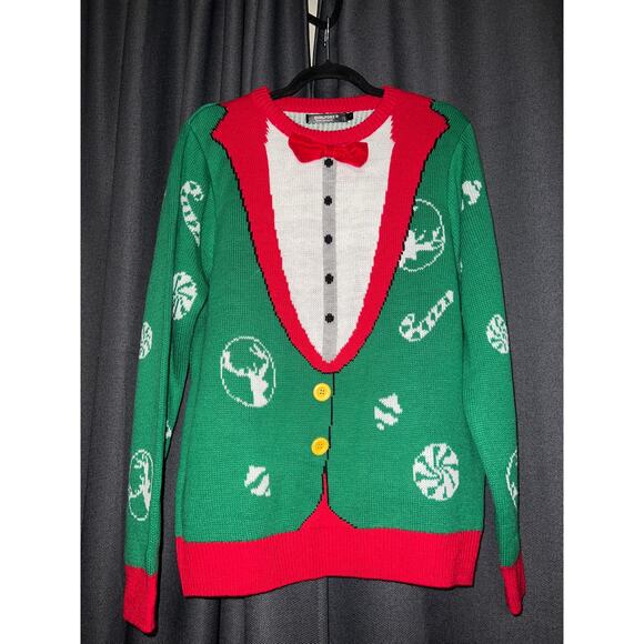 Ugly Christmas Sweater Xmas Size Large - Picture 1 of 3